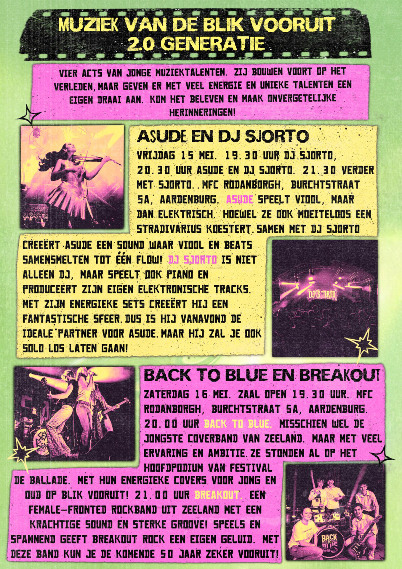 Blik Vooruit 2026 - Communicatie - Flyer - Pagina 2 - Muziek