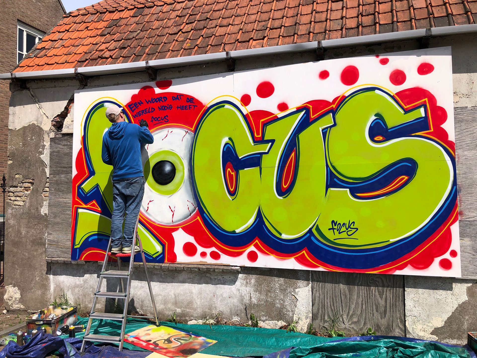Blik Vooruit 2026 - Graffiti- Bart Ervinck - Focus - Foto Willem de Stigter