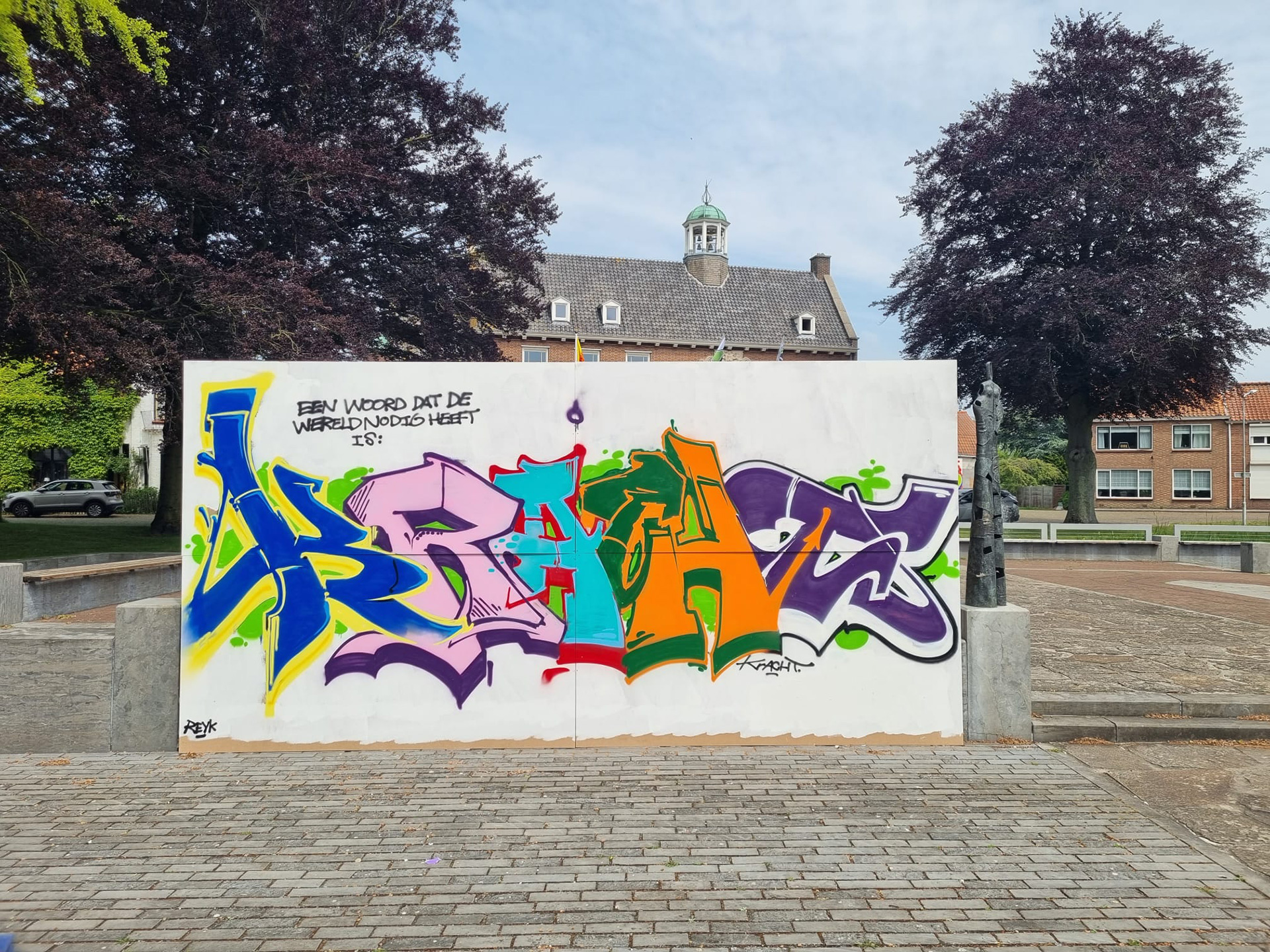 Blik Vooruit 2026 - Graffiti- Niobe - Kracht - Foto Nico Out