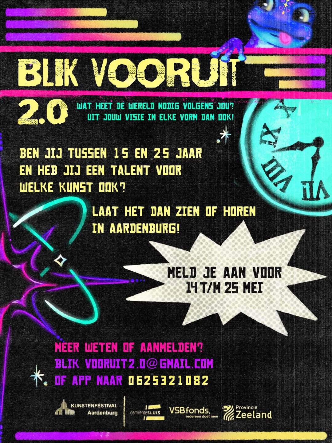 Blik Vooruit 2.0 - Poster - Meld je aan