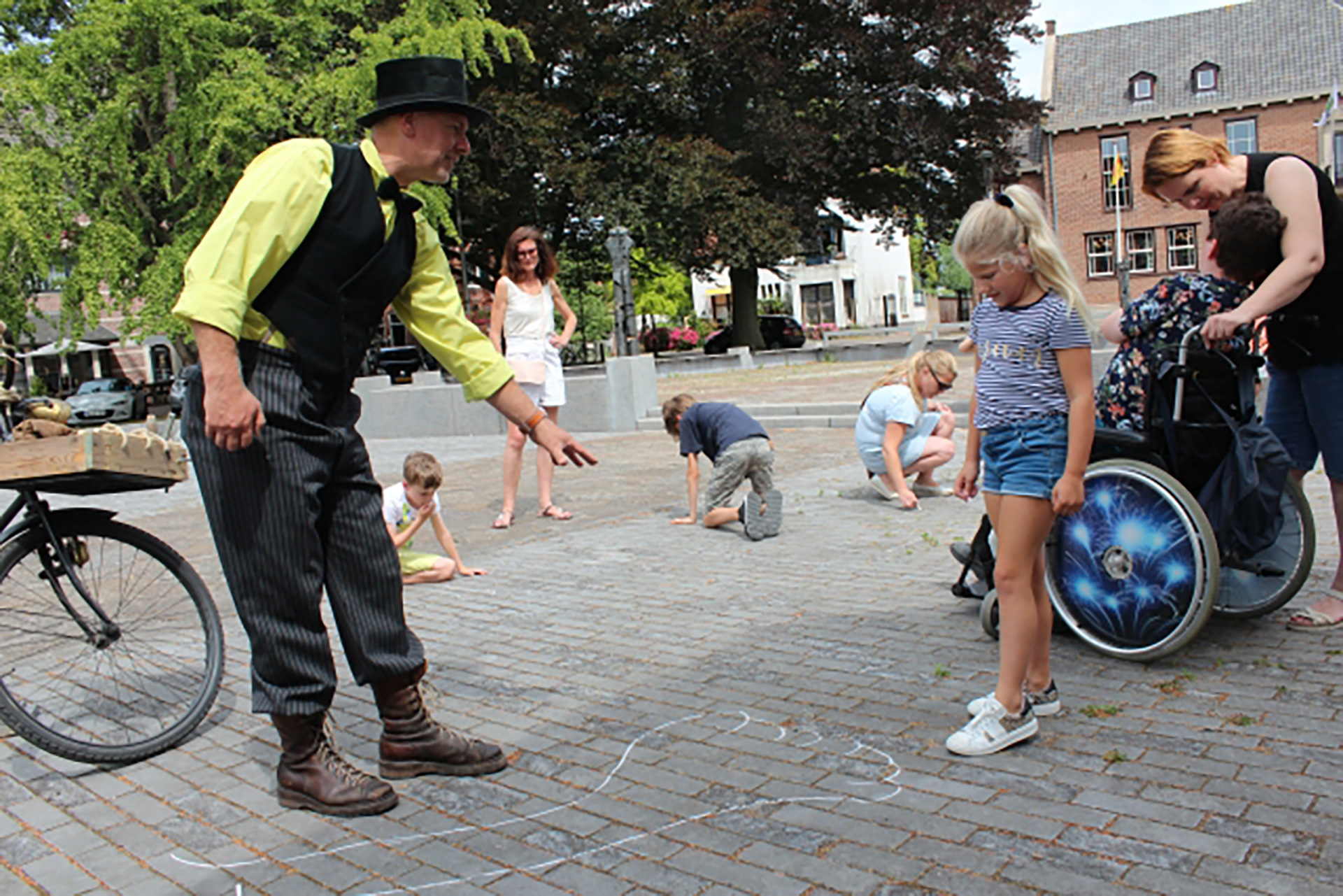Kunstenfestival Aardenburg 2022 - Randprogramma - Kinderkunstwandeling
