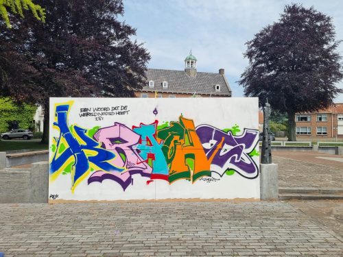 Blik Vooruit 2.0 - Graffiti - Niobe - Markt Aardenburg