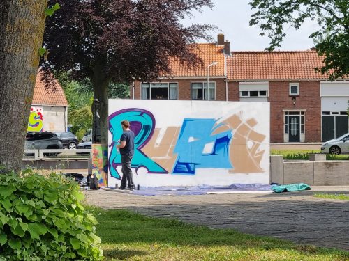 Blik Vooruit 2.0 - Graffiti - Timo - Markt Aardenburg