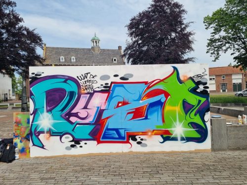 Blik Vooruit 2.0 - Graffiti - Timo - Markt Aardenburg