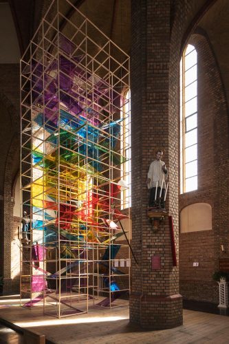 Kunstenfestival Aardenburg 2017 - Kunstenaars - Willem Besselink - Onder Boven - © Foto Wietse Jongsma
