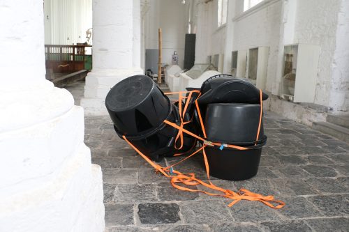 Kunstenfestival Aardenburg 2019 - Kunstenaars - Dries Van Laethem - Het Brancusi defect - © Foto Herjan Verbeek