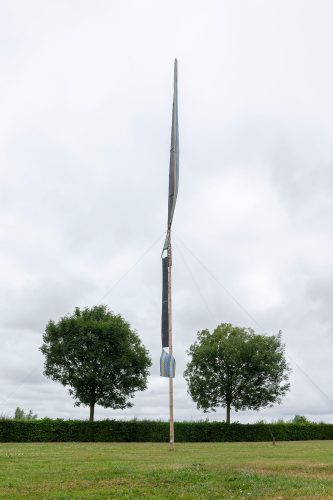 Kunstenfestival Aardenburg 2019 - Kunstenaars - Fran Van Coppenolle - Zonder titel (penseel) - © Foto Wietse Jongsma