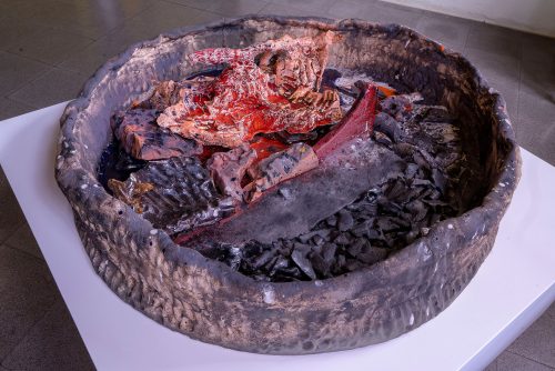 Kunstenfestival Aardenburg 2019 - Kunstenaars - Sterling Ruby - Basin Theology / HIDSC - © Foto Wietse Jongsma