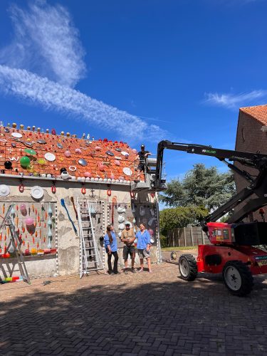 Kunstenfestival Aardenburg 2022 - Kunstenaars - Maria Roosen - Opbouw